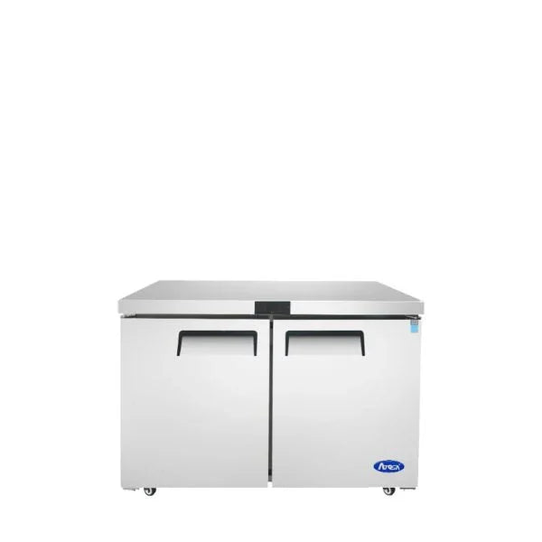 Atosa MGF8403GR | 60" 2-Door Undercounter Refrigerator  Refrigeration