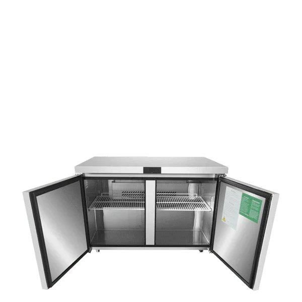 Atosa MGF8403GR | 60" 2-Door Undercounter Refrigerator  Refrigeration