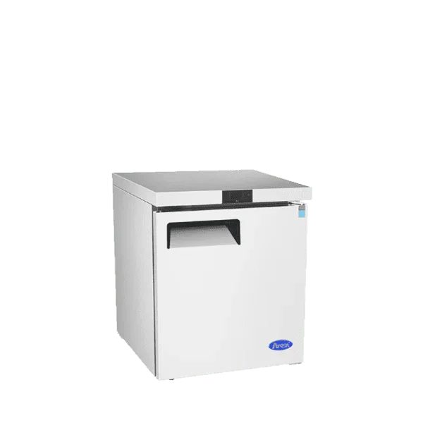 Atosa MGF8405GR | 27" 1-Door Undercounter Freezer  7.2 Cu. Ft.