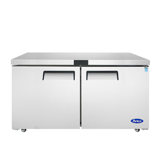 Atosa MGF8407GR Atosa Undercounter Freezer, reach-in, two-section, 60-1/5 in W x 30 in D x 34-1/