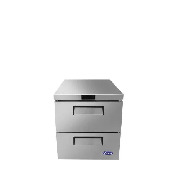 Atosa MGF8420GR | Undercounter Freezer  reach in  one-section  (2) drawers  rear mount self