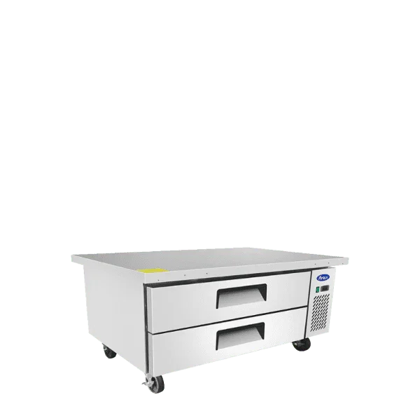 Atosa MGF8451GR | 52" 2-Drawer Refrigerated Chef Base  8.4 Cu. Ft.