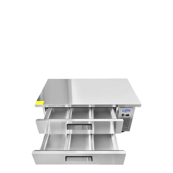 Atosa MGF8452GR | 60" 2-Drawer Refrigerated Chef Base  8.4 Cu. Ft.