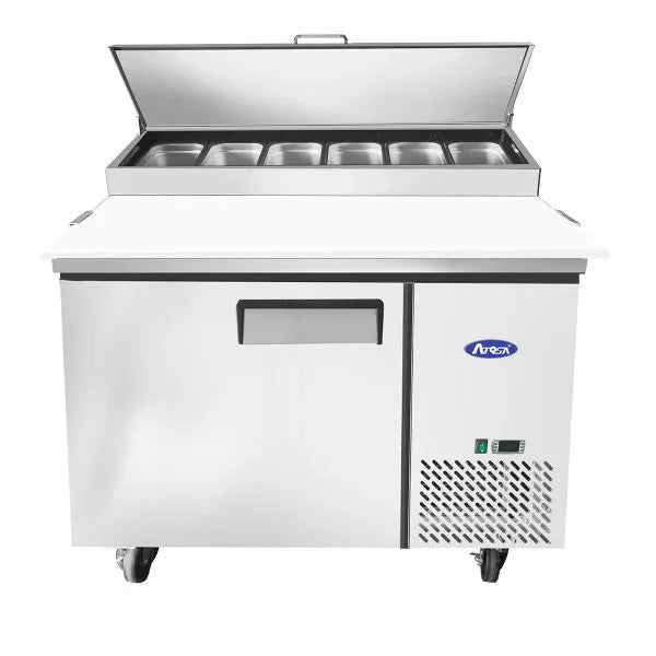 Atosa MPF8201GR | 44" Refrigerated Pizza Prep Table  Refrigeration  Food Prep Equipment