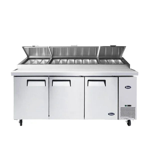 Atosa MPF8203GR | 93" Refrigerated Pizza Prep Table