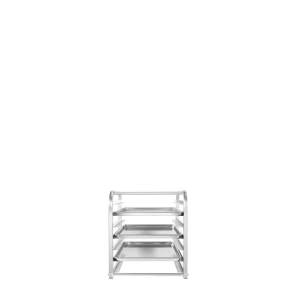 Atosa MPRA-7 | Mixrite | 7-Tier Sheet Aluminum Pan/Bun Tray Rack | Curved Top