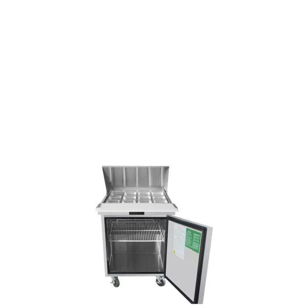 Atosa MSF8305GR | 27" 1-Door Refrigerated Mega Top Sandwich Prep Table
