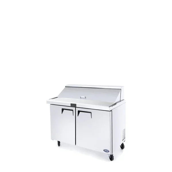 Atosa MSF8306GR | 48" 2-Door Refrigerated Mega Top Sandwich Prep Table