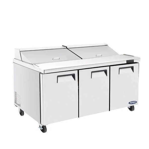 Atosa MSF8308GR | 72" Refrigerated Mega Top Sandwich Prep Table  Foodservice Equipment
