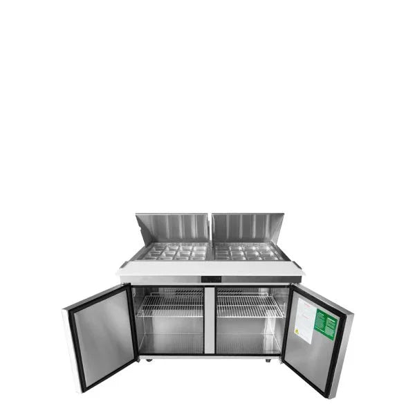 Atosa MSF8307GR | 60" 2-Door Mega Top Sandwich Prep Table | 60" Sandwich Prep Table