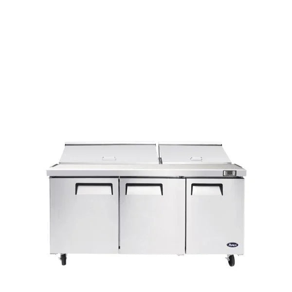 Atosa MSF8308GR | 72" Refrigerated Mega Top Sandwich Prep Table  Foodservice Equipment