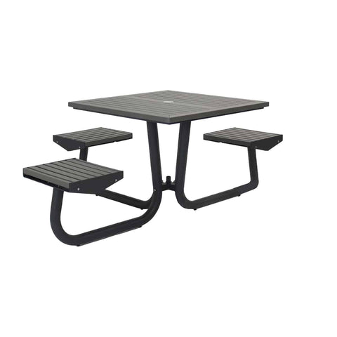 Marco 36 Square Cluster Table  ADA Antracite / Grey