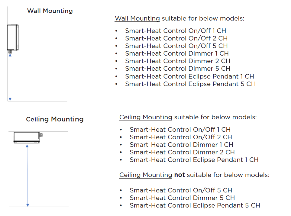 BROMIC Affinity Smart-Heat Dimmer Controllers
