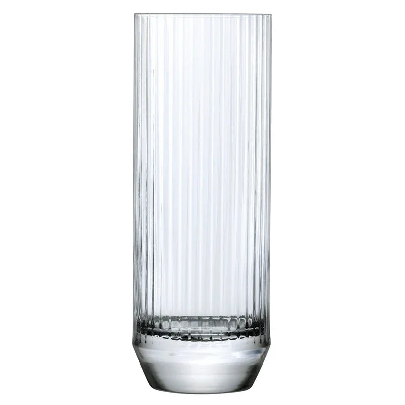 Nude NG64162 Nude Big Top Hi-Ball 14-1/2 oz., 7 in H (T: 2-1/2 in ), vertically ribbed exteri