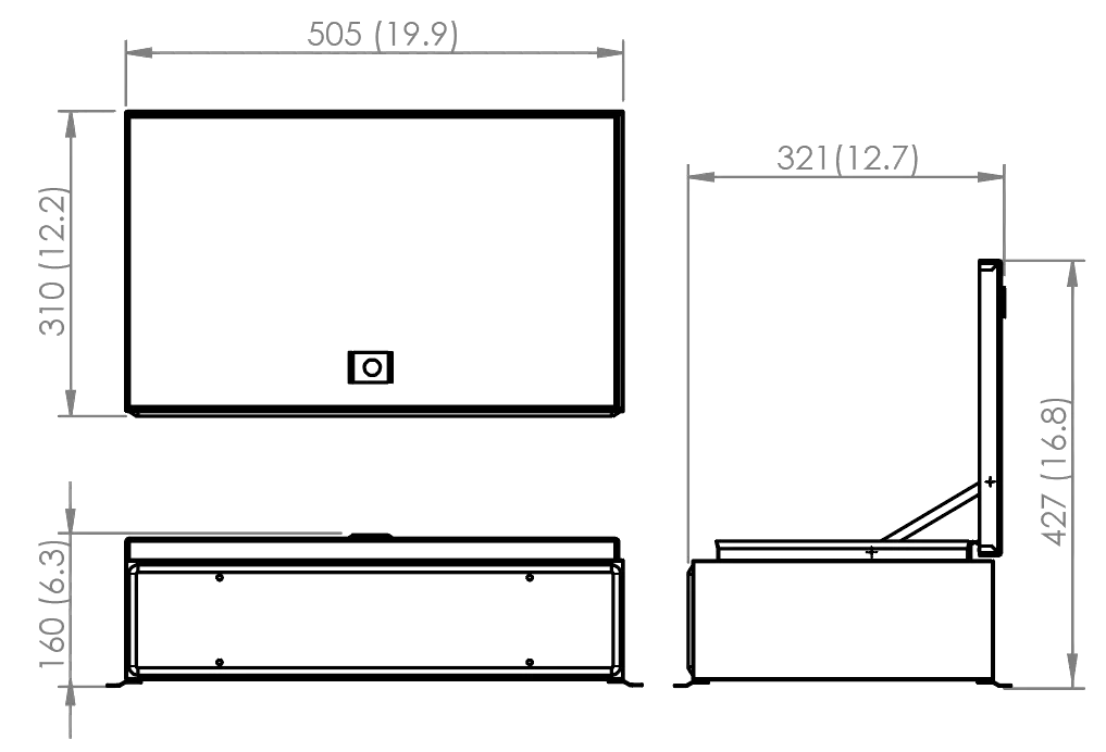 BROMIC On/Off Switch with Wireless Remote (Compaticle with Electric and Gas Heaters.)