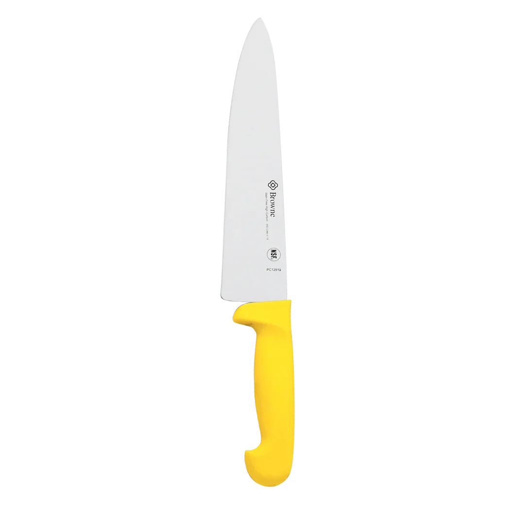 Browne 10" Cooks Knife - Yellow Handle | PC12910YL