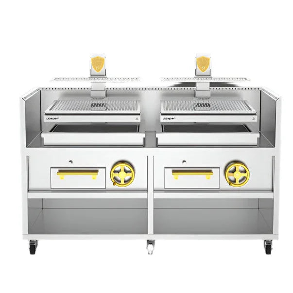 JOSPER PVJ-76-2-2-MB Basque Grill with Monoblock Two Masts Dimensions 2069 x 1610 x 900 mm