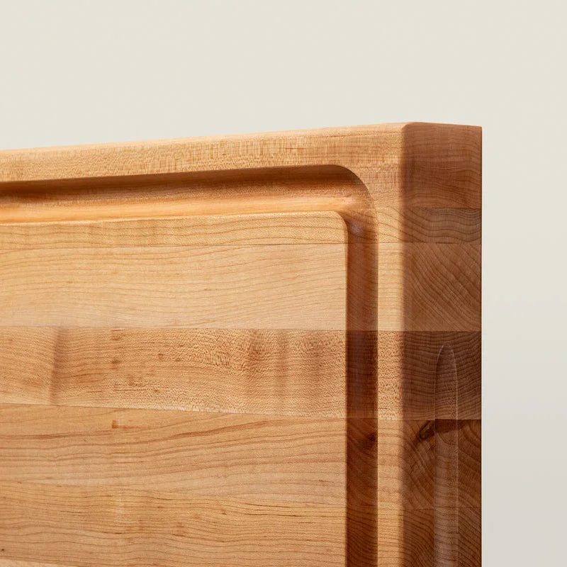 John Boos Reversible Maple Deluxe Barbecue Cutting Board 20x15 inches 2.25 inches thick |  RA02-GRV