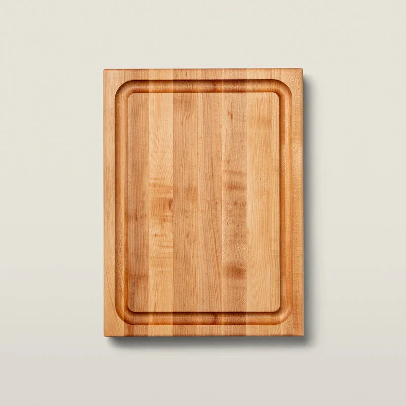 John Boos Reversible Maple Deluxe Barbecue Cutting Board 20x15 inches 2.25 inches thick |  RA02-GRV