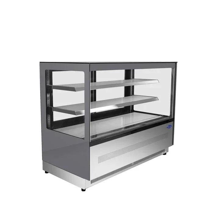 Atosa RDCS-60 | 59" Floor Model Glass Refrigerated Display Case | 20.2 Cu. Ft.