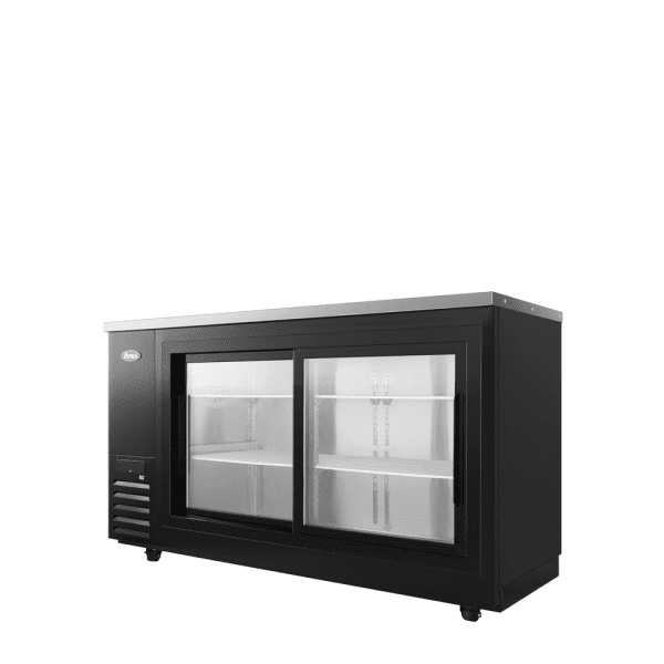 Atosa SBB69SGGRAUS2 Back Bar Cooler Two-Section 68 in W 24-1/2 in D 40 in H