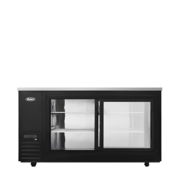 Atosa SBB69SGGRAUS2 Back Bar Cooler Two-Section 68 in W 24-1/2 in D 40 in H
