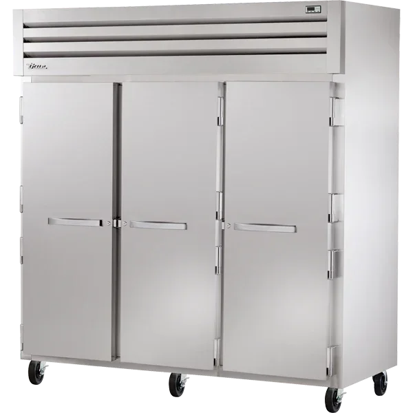 True STA3F-3S-HC | SPEC SERIES® | 78" 3-Solid Door Reach-In Freezer  70.3 cu. ft.