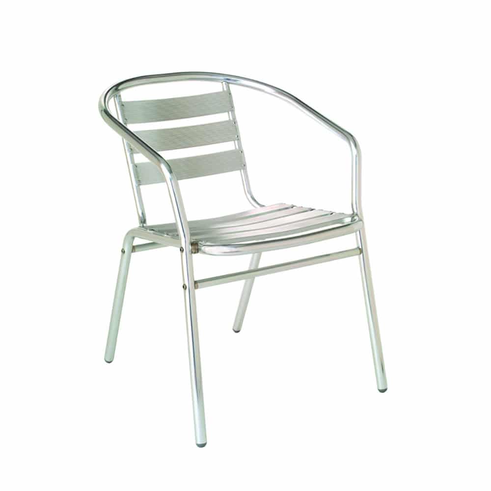 Sara Arm Chair Aluminum
