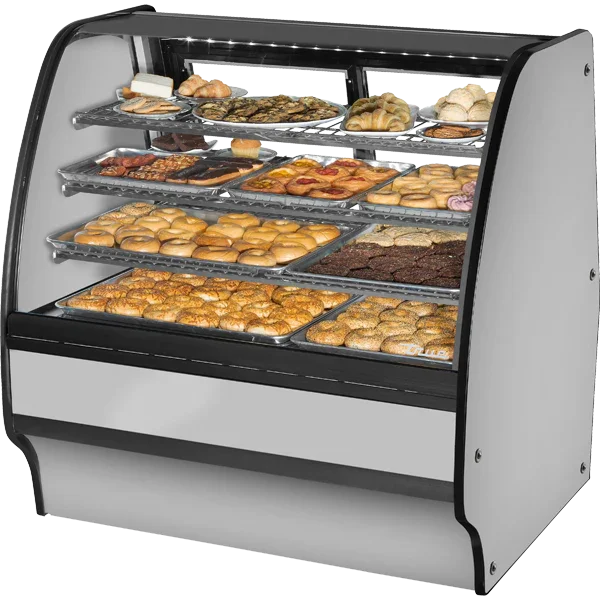 True TGM-DC-48-SC/SC-S-S | 48" Glass Merchandiser Display Case