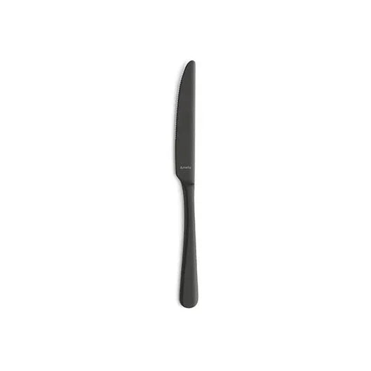 Tableware Cutlery 1202VTB000305 Table Knife, 8-3/4 in , 18/0 stainless steel with matte black PVD finish, Diplom