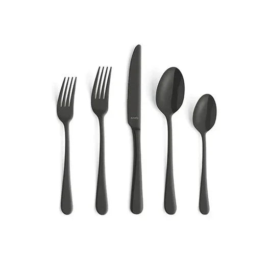 Tableware Cutlery 1202VTB000325 Table Spoon, 7-11/16 in , 18/0 stainless steel with matte black PVD finish, Dipl