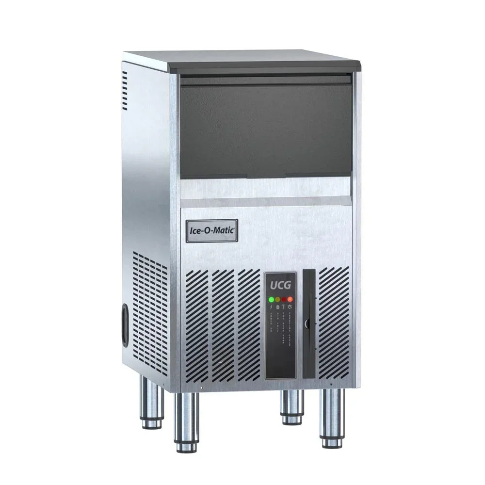 ICE-O-MATIC 15" Air Cooled Undercounter Gourmet Cube Ice Machine with 17.5 lb. Bin, Self-contained (69 lb. produced/day) | UCG060A