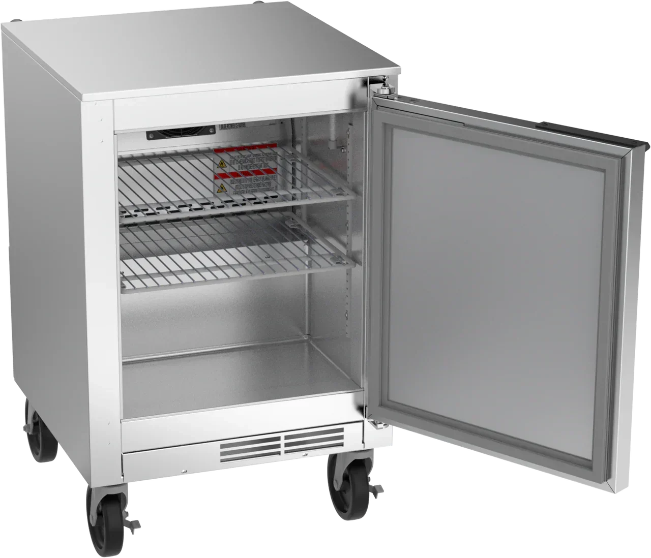 Beverage Air 20" Undercounter One Door Refrigerator, Shallow Depth, 2.34 cu. ft. | UCR20HC