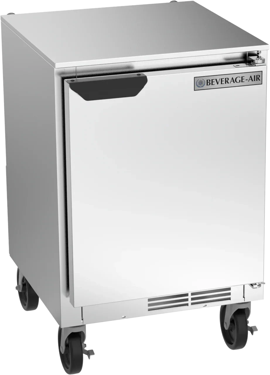 Beverage Air 20" Undercounter One Door Refrigerator, Shallow Depth, 2.34 cu. ft. | UCR20HC