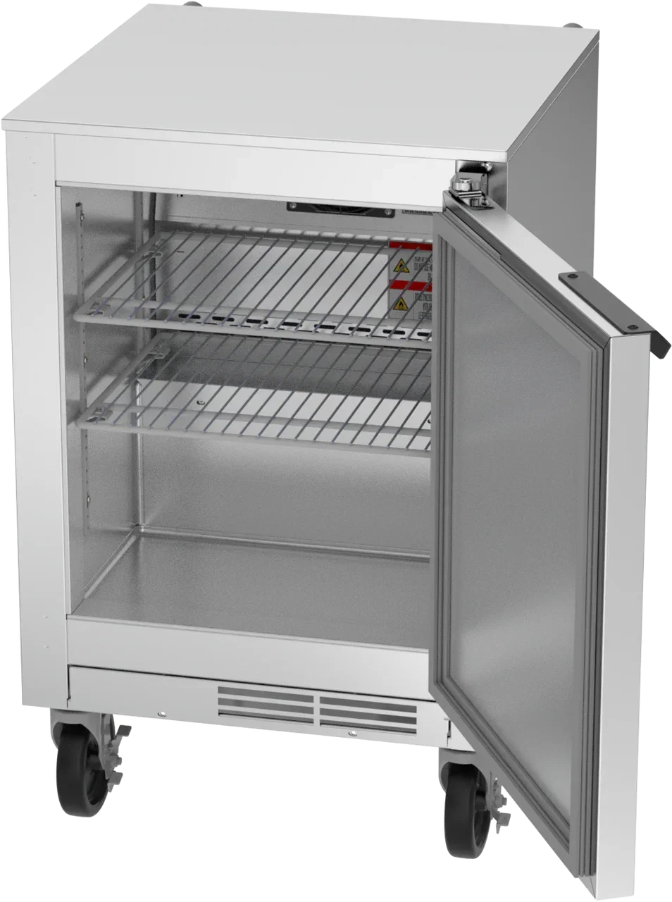 Beverage Air 20" Undercounter One Door Refrigerator, Shallow Depth, 2.34 cu. ft. | UCR20HC