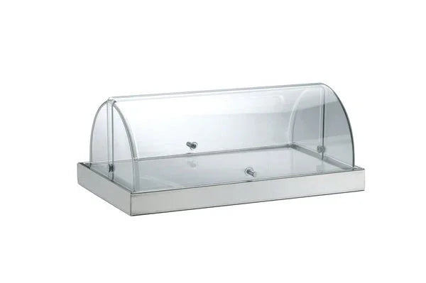 Abert Thermal Rectangular Cheese Dish with Transparent Roll-Top Lid | V760554R01