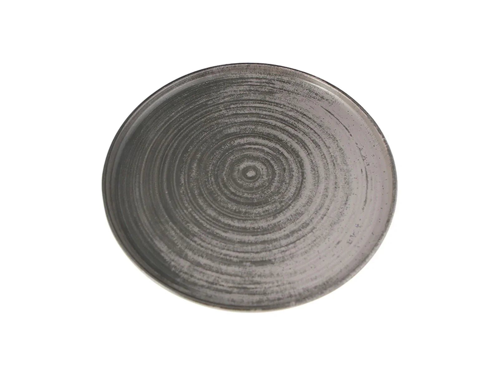 Porland Lykke 8.25" Grey Flat Plate (6/Case) | 04ALM006564