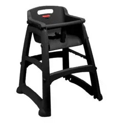 Rubbermaid FG780608BLA | High Chair | Youth Seat w/o Wheels Black