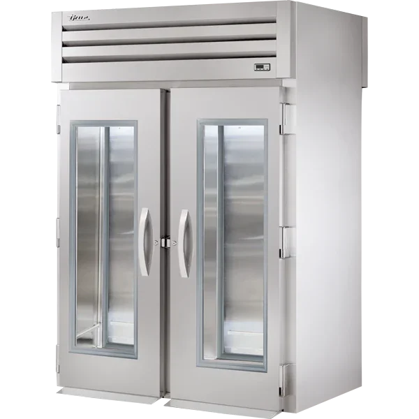 True STR2RRT-2G-2S | SPEC SERIES® | 68" 2-Glass Door Roll-Thru Refrigerator