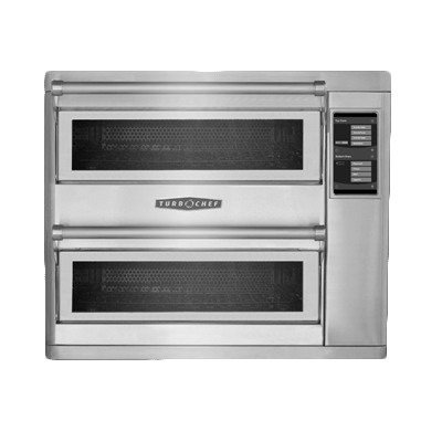Turbochef HHD-9500-1 Double BatchT Oven, electric, ventless, countertop, stackable, (2) independent d