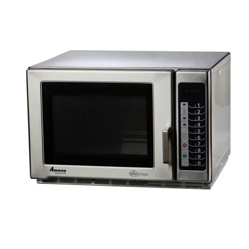 AMANA RFS12TS Commercial Microwave Oven, 1.2 cu. ft., 1200 watts, medium volume
