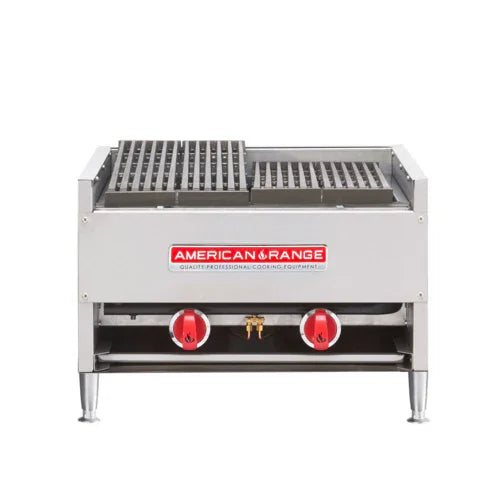 AMERICAN RANGE AECB-48 Countertop Gas Broiler with Shaped Burners
