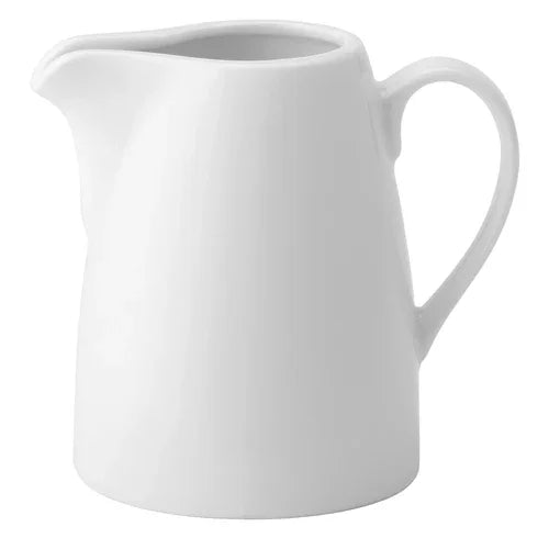 Anton Black ABZ03057 Porcelain Jug, 5 oz. with Handle, Safe for Microwave and Dishwasher