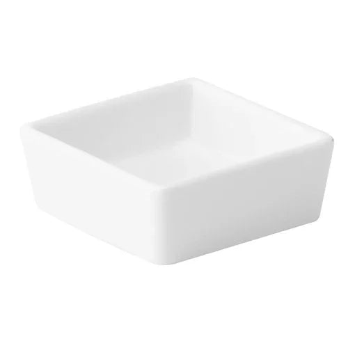 Anton Black ABZ03096 Square Shallow Dish 2 oz 2-1/2 in