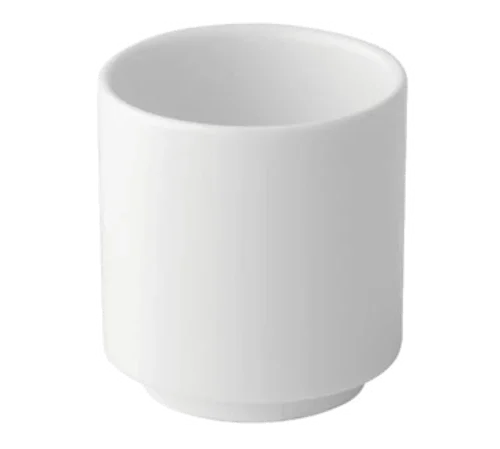 Anton Black ABZ03195 Egg Cup, 3 oz, Porcelain, Microwave and Dishwasher Safe