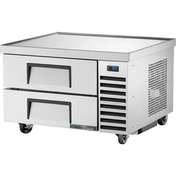 True TRCB-36-HC | 36" 2-Drawer Chef Base | 5.9 cu. ft.