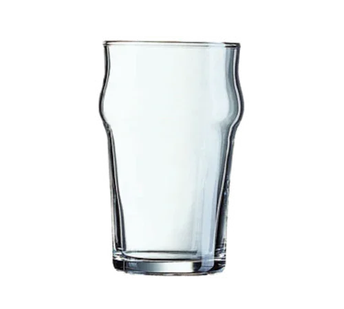 ARCOROC 43716 Beverage Tumbler Glass, 10 oz, stackable, tempered glass, Nonic