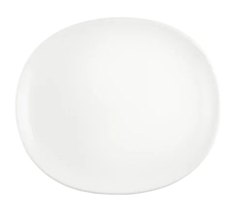 ARCOROC FM560 9-1/2 inch Oval Coupe Plate Vitrified Ceramic