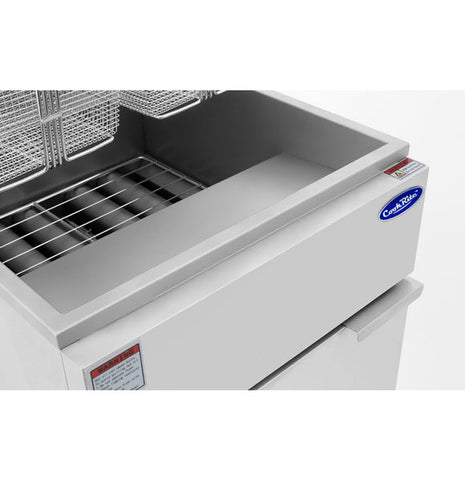 Atosa ATFS-35ES-NG CookRite Fryer, natural gas, floor model, 15-3/5 in W x 30-1/10 in D x 44-2/5 in