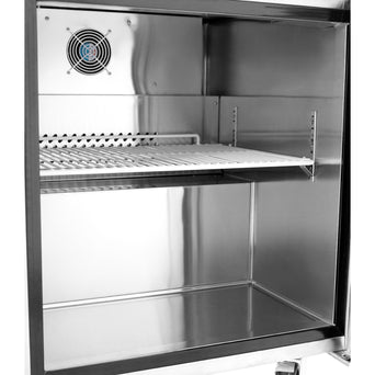 Atosa MGF24FGR Atosa Undercounter Freezer, reach-in, one-section, 23-13/16 in W x 25 in D x 32-